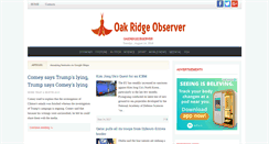 Desktop Screenshot of oakridgeobserver.com